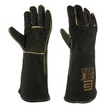 Black & Gold Welding Gloves