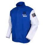 The BLUE MAX® Proban® Welders Jacket with Grain Leather Sleeves