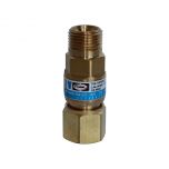 Flashback Arrestor, Torch End Oxygen , Normal flow