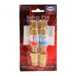 Two Reg end FBA plus two torch end flash guards Oxygen & Fuel, fit torches with 5/8” threads
