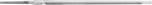 Ultra Slim Taper Saw File - No Handle 1239 125 mm C2
