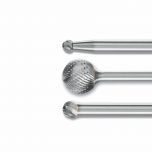 Ball Shape Burrs KUD 6mm Shank - Tungsten Carbide