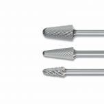 Conical Radius End Burrs KEL 6mm Shank - Tungsten Carbide