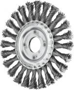 Wheel Brushes RBG - Twist Knot STEEL Wire - Various Sizes