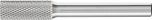 Cylindrical Burr ZYA 6mm Shank ZYA 08 20/6 MICRO