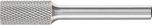 Cylindrical Burr ZYA 6mm Shank ZYA 1020/6 MICRO