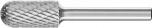 Cylindrical Radius Burr WRC 6mm Shank WRC 1225/6 C3 PLUS