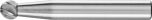 Ball Shape Burr KUD 6mm Shank KUD 0605/6 INOX