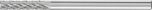 Miniature Burr ZYAS 3mm Shank - Cylindrical End Cut ZYAS 0613/3 C5