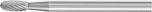Miniature Burr TRE 3mm Shank - Oval Shape TRE 0307/3 C5