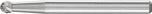 Miniature Burr KUD 3mm Shank - Ball Shape KUD 0302/3 C3 PLUS