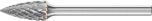 Miniature Burr SPG 3mm Shank - Pointed Tree SPG 0613/3 C3 PLUS