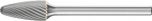 Miniature Burr RBF 3mm Shank - Tree Radius End RBF 0613/3 C5