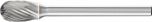 Miniature Burr TRE 3mm Shank - Oval Shape TRE 0610/3 C5