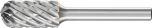 Cylindrical Radius Burr WRC 1/4" Shank SC-5 WRC 12.7x25.4x6.35 STEEL