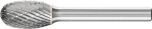 Oval Shape Burr TRE 1/4" Shank SE-3 TRE 9.5x15.9x6.35 C3 PLUS