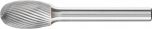 Oval Shape Burr TRE 1/4" Shank SE-5 TRE 12.7x22.2x6.35 C3 PLUS