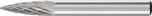 Pointed Tree Burr SPG 1/4" Shank SG-1 SPG 6.35x15.9x6.35 C3 PLUS