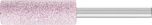 Cylindrical 6mm Aluminium Oxide - Pink - O Hardness ZY1340 6 AR 46 O 5 V
