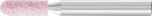 A Shape 1/4" Shank Aluminium Oxide - Pink - O Hardness A24 6.3 AR 60 O 5 V