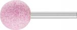 A Shape 1/4" Shank Aluminium Oxide - Pink - O Hardness A25 6.3 AR 30 O 5 V