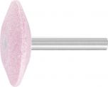 A Shape 1/4" Shank Aluminium Oxide - Pink - O Hardness A36 6.3 AR 60 O 5 V