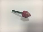A Shape 1/4" Shank Aluminium Oxide - Pink - O Hardness A14 6.3 AR 30 O 5 V