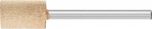 POLIFLEX Mounted Point 3mm shank Leather Type PF ZY 0812/3 AW 120 LR