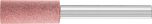 POLIFLEX Mounted Point 6mm shank Rubber Type PF ZY 1025/6 AR 120 GR