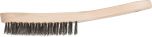 Hand Scratch Brush - INOX Wire - Wooden Body 290mm HBU 50 INOX 0.30