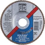 POLIFAN Flap Disc Premium Aluminium Oxide Top Size - PFC 125 A 40 SG-COOL