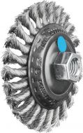 Flared Cup Brushes KBG - Twist Knot INOX Wire