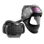 Speedglas G5-01VC heavy-duty welding helmet with heavy-duty Adflo PAPR