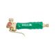 HD handle with adjustable pilot flame and changeover lever from pilot to adjusted flame/off