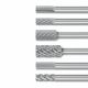 Cylindrical Burrs ZYA 6mm Shank - Tungsten Carbide