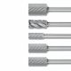 Cylindrical End Cut Burrs ZYAS 6mm Shank - Tungsten Carbide