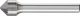 Conical (Included Angle) Burrs KSJ KSK 6mm Shank - Tungsten Carbide