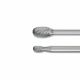 Oval Shape Burrs TRE 6mm Shank - Tungsten Carbide