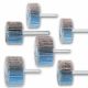 Mounted Flap Wheels Fan Grinders Zirconia Alumina (Z-COOL - Reduced Heat) - 6mm Shank