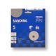 5 Pack paper Velcro Discs - Aluminium Oxide - 150mm 15 Hole - Various Grits