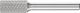 Cylindrical Burr ZYA 6mm Shank ZYA 1020/6 MICRO