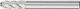 Cylindrical Radius Burr WRC 6mm Shank WRC 0616/6 C NON-FERROUS