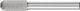 Cylindrical Radius Burr WRC 6mm Shank WRC 0820/6 MICRO