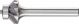 Radius Burr KSK with Bearing Guide 6mm Shank KSK 1603/6 45