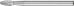 Miniature Burr B 3mm Shank - Flame Shape B 0307/3 C5