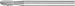 Miniature Burr TRE 3mm Shank - Oval Shape TRE 0307/3 C5