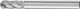Cylindrical Radius Burr WRC 1/4