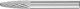 Tree Radius Burr RBF 1/4