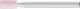 Cylindrical 3mm Aluminium Oxide - Pink - O Hardness ZY0408 3 AR 60 O 5 V