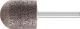 Cylindrical Radius 6mm Aluminium Oxide Mix ADW - Brown - L Hardness WR2532 6 ADW 30 L 6 B